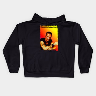 Mickey Rourke pop art Kids Hoodie